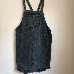 Black Overall Dress